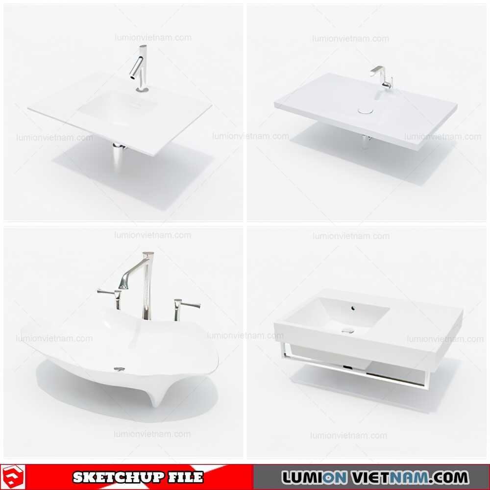 220125-Washbasin-(25)-Sketchup-Models