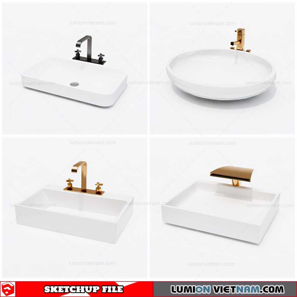 220125-Washbasin-(28)-Sketchup-Models