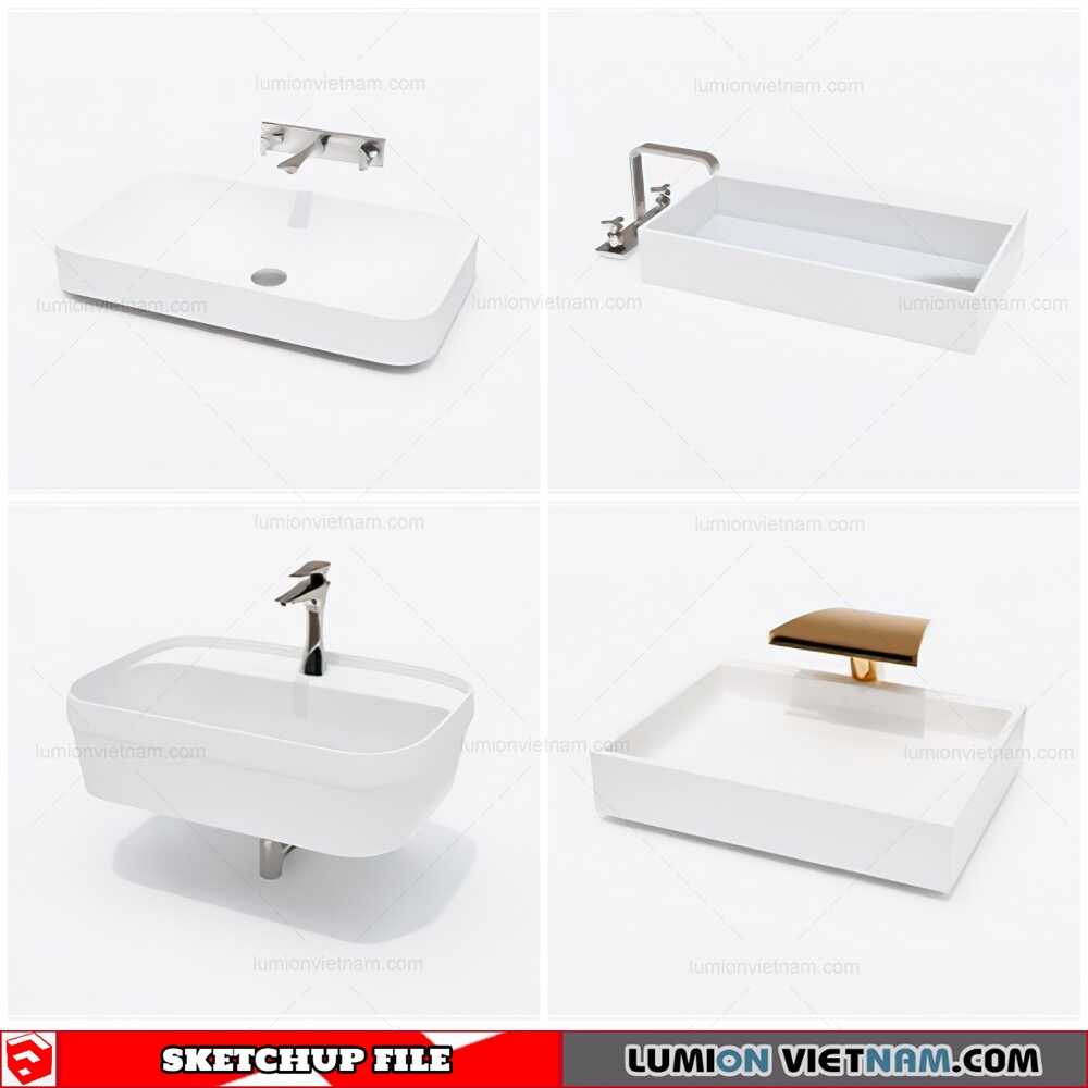 220125-Washbasin-(29)-Sketchup-Models