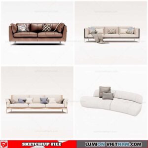 Sofa - Sketchup Models By Cuong Covua