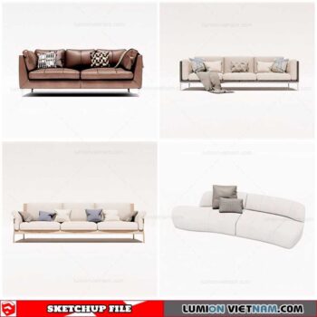 Sofa - Sketchup Models By Cuong Covua
