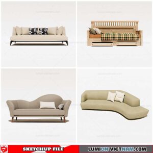 Sofa - Sketchup Models By Cuong Covua
