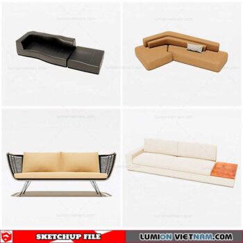 Sofa - Sketchup Models By Cuong Covua