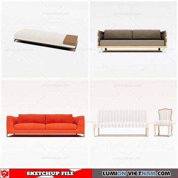 Sofa - Sketchup Models By Cuong Covua