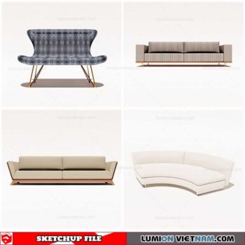 Sofa - Sketchup Models By Cuong Covua