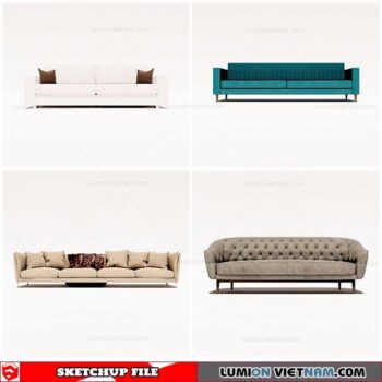Sofa - Sketchup Models By Cuong Covua