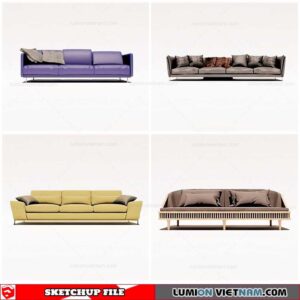 Sofa - Sketchup Models By Cuong Covua