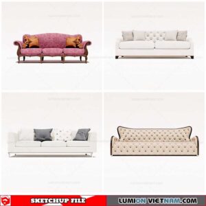 Sofa - Sketchup Models By Cuong Covua