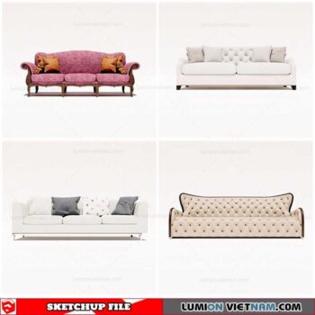Sofa - Sketchup Models By Cuong Covua