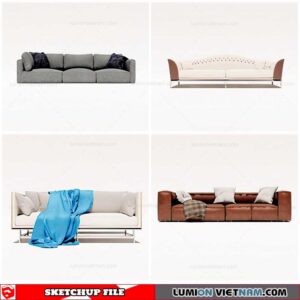 Sofa - Sketchup Models By Cuong Covua