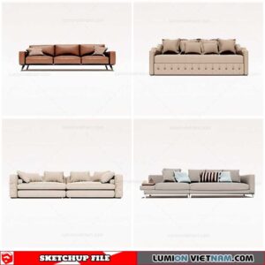 Sofa - Sketchup Models By Cuong Covua
