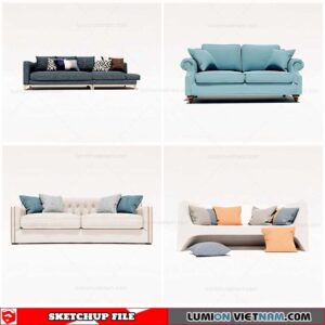 Sofa - Sketchup Models By Cuong Covua