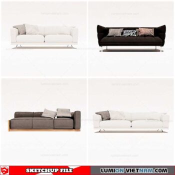 Sofa - Sketchup Models By Cuong Covua