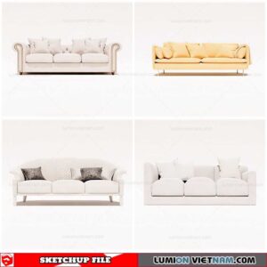 Sofa - Sketchup Models By Cuong Covua
