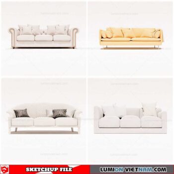 Sofa - Sketchup Models By Cuong Covua