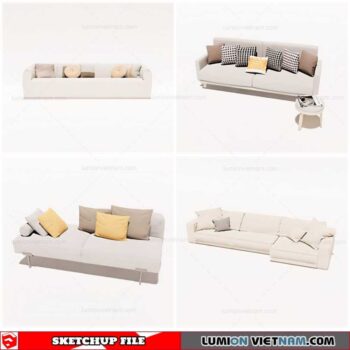 Sofa - Sketchup Models By Cuong Covua