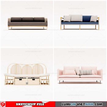 Sofa - Sketchup Models By Cuong Covua