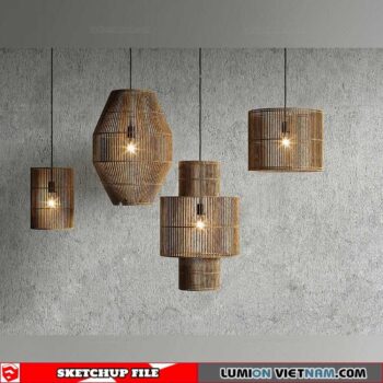 Ceiling light - Sketchup Models By Cuong Covua