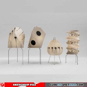 Floor Lamp - Sketchup Models By Cuong Covua