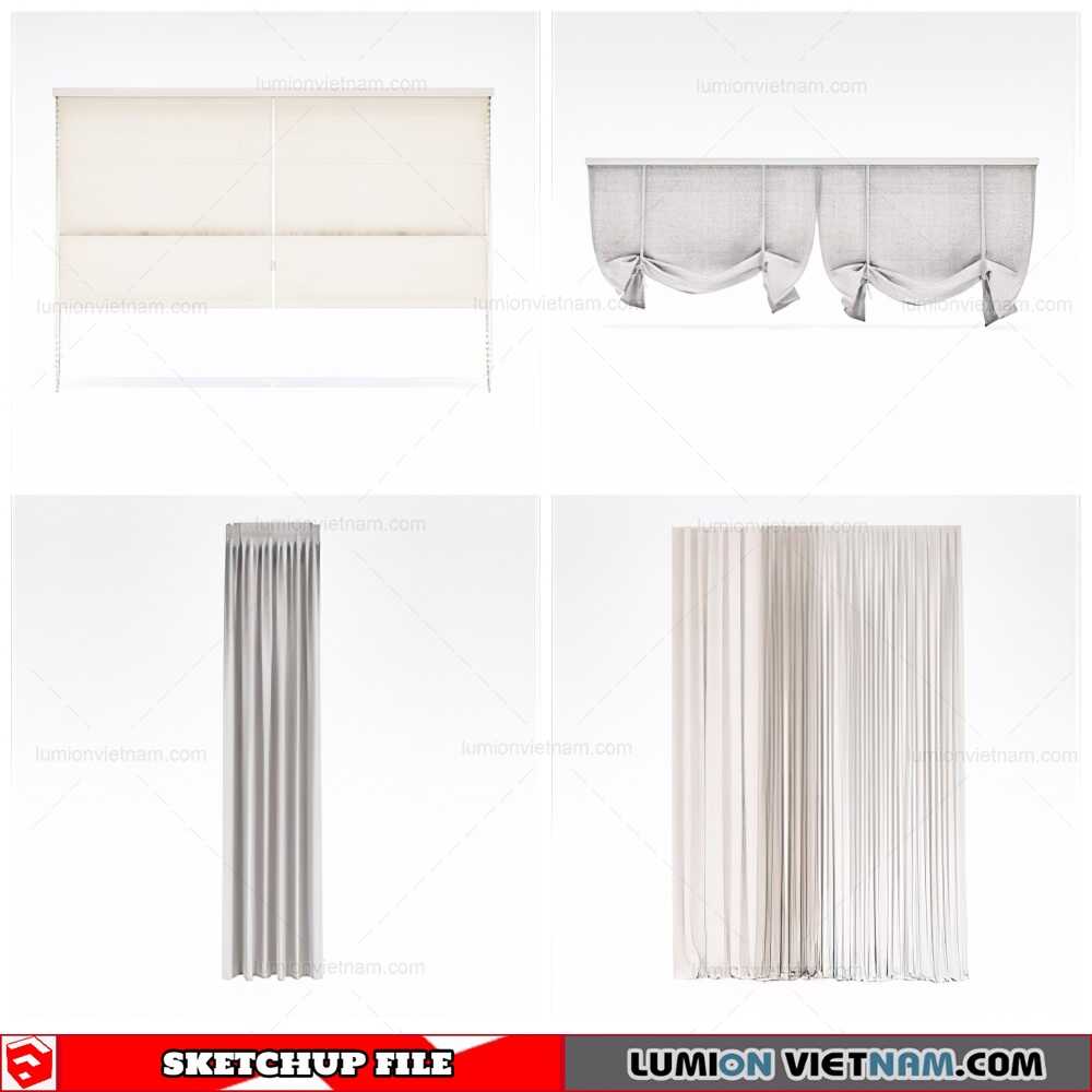 220208-Curtains-(2)-Sketchup-Models