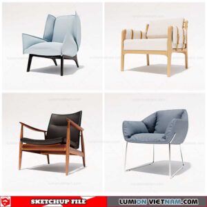 Am Chair - Sketchup Models By Cuong Covua