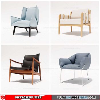 Am Chair - Sketchup Models By Cuong Covua