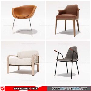 Am Chair - Sketchup Models By Cuong Covua
