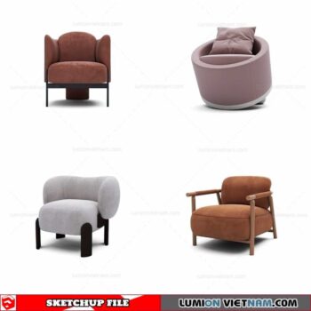 Chair - Sketchup Models By Cuong Covua