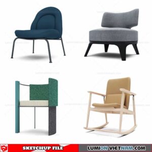 Chair - Sketchup Models By Cuong Covua