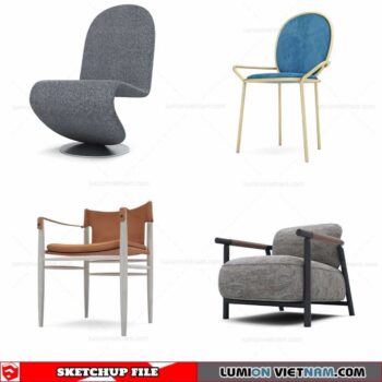Chair - Sketchup Models By Cuong Covua