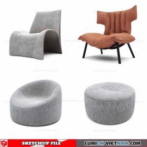 Chair - Sketchup Models By Cuong Covua