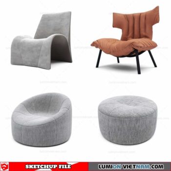 Chair - Sketchup Models By Cuong Covua