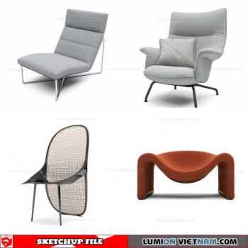 Chair - Sketchup Models By Cuong Covua