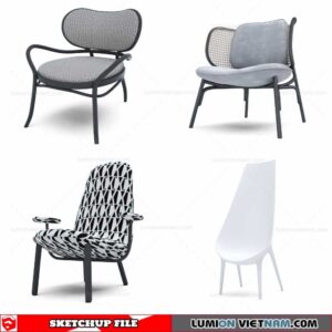 Chair - Sketchup Models By Cuong Covua
