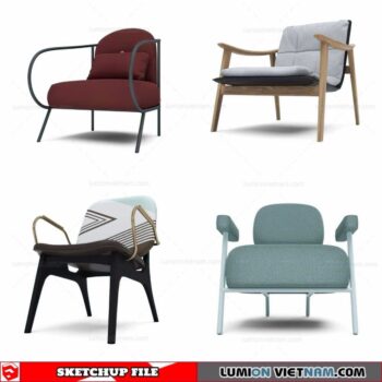 Chair - Sketchup Models By Cuong Covua