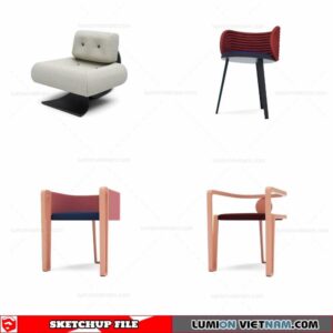 Chair - Sketchup Models By Cuong Covua
