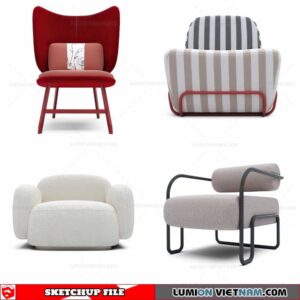 Chair - Sketchup Models By Cuong Covua