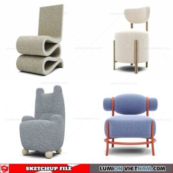 Chair - Sketchup Models By Cuong Covua