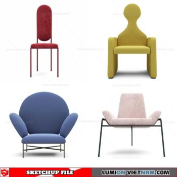 Chair - Sketchup Models By Cuong Covua