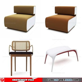 Chair - Sketchup Models By Cuong Covua