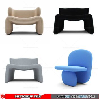 Chair - Sketchup Models By Cuong Covua