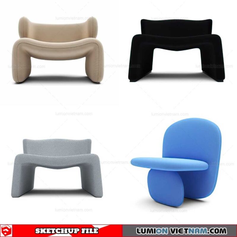 Chair - Sketchup Models By Cuong Covua