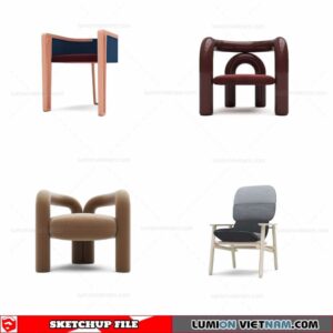 Chair - Sketchup Models By Cuong Covua