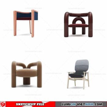 Chair - Sketchup Models By Cuong Covua