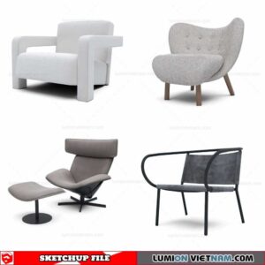 Chair - Sketchup Models By Cuong Covua