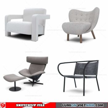 Chair - Sketchup Models By Cuong Covua