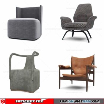 Chair - Sketchup Models By Cuong Covua