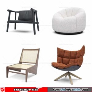 Chair - Sketchup Models By Cuong Covua