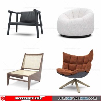 Chair - Sketchup Models By Cuong Covua