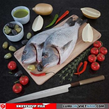 Food - Sketchup Models By Dathouzz